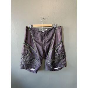 JetPilot Board Shorts Mens Size 36 Black Swim Surf Logo Beach